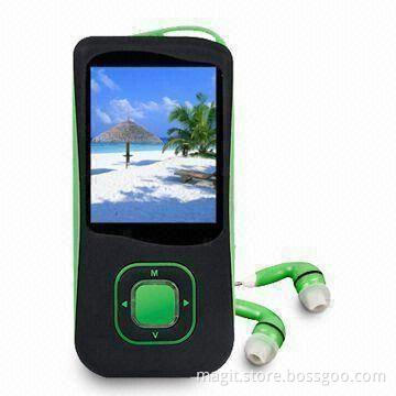 MP4 Player, Long Time Recording, Multi-languages, Six Playing Modes and 1.8-inch TFT Screen
